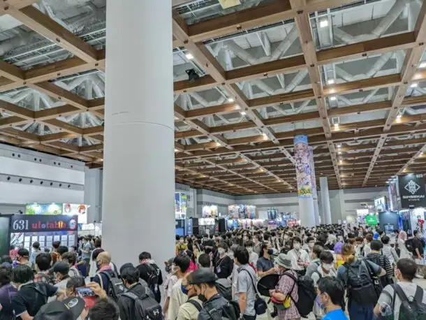 Suasana ramai di acara Comiket