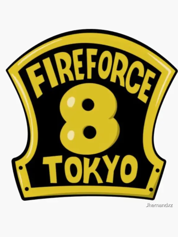 Gambar anggota Company 8 dari Fire Force