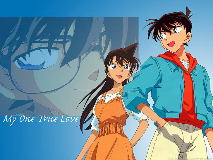 Conan Edogawa dan Ran Mouri dalam film