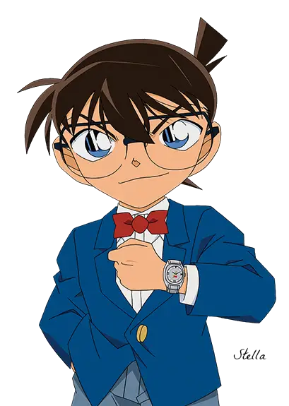 Gambar Conan Edogawa, tokoh utama Detective Conan