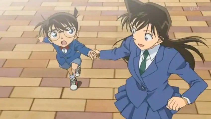 Conan Edogawa dan Ran Mouri