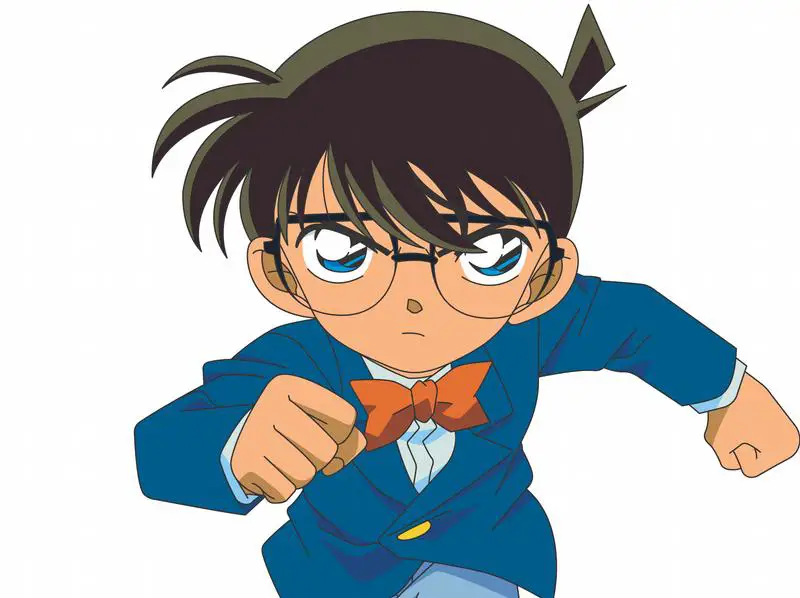 Ilustrasi Conan Edogawa dalam anime