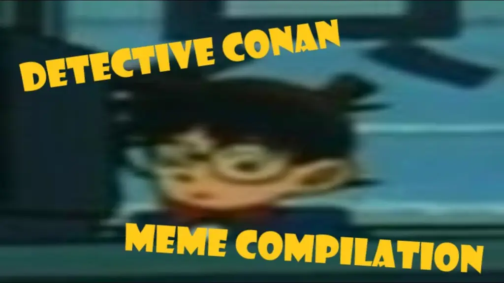 Gambar Conan sedang memecahkan kasus