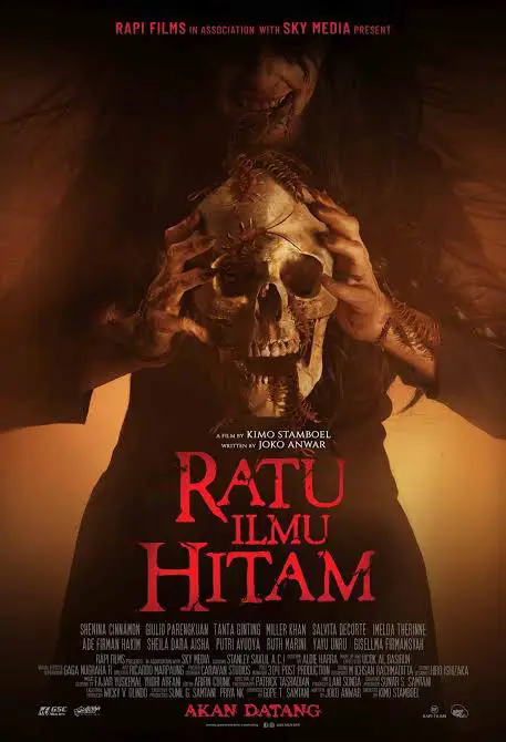 Adegan film horor dengan subtitle bahasa Indonesia