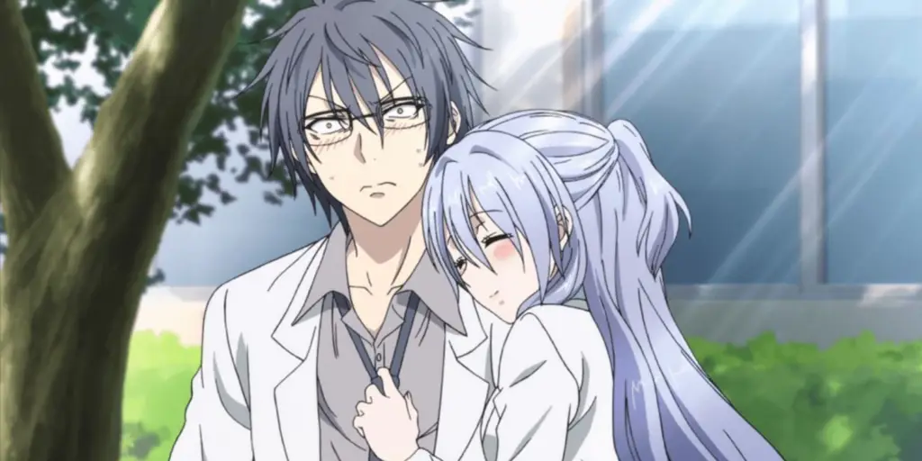 Adegan romantis dari anime dewasa