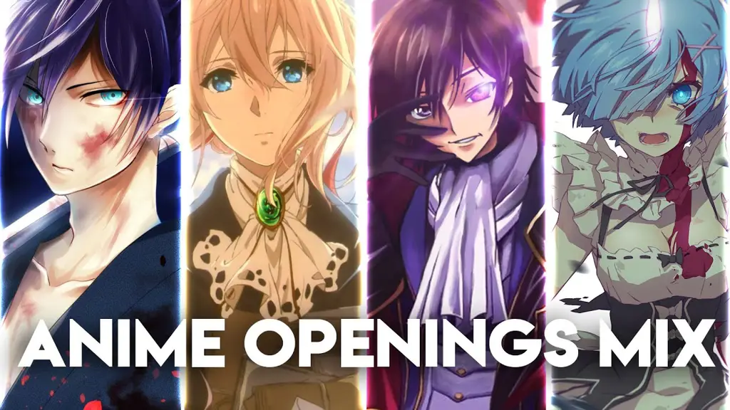 Animasi opening anime yang memukau