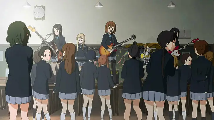 Gambar cuplikan adegan dari anime K-On!