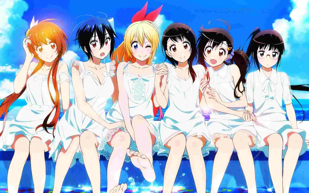 Contoh anime yang mungkin dikategorikan sebagai thoso Gambar anime dengan tema ecchi