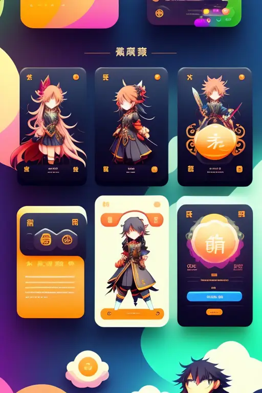Contoh Antarmuka Game Antarmuka game anime dewasa