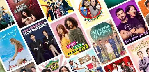 Antarmuka platform streaming drama Korea