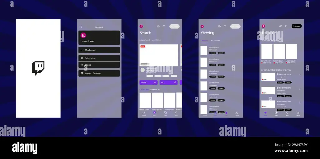 Antarmuka platform streaming