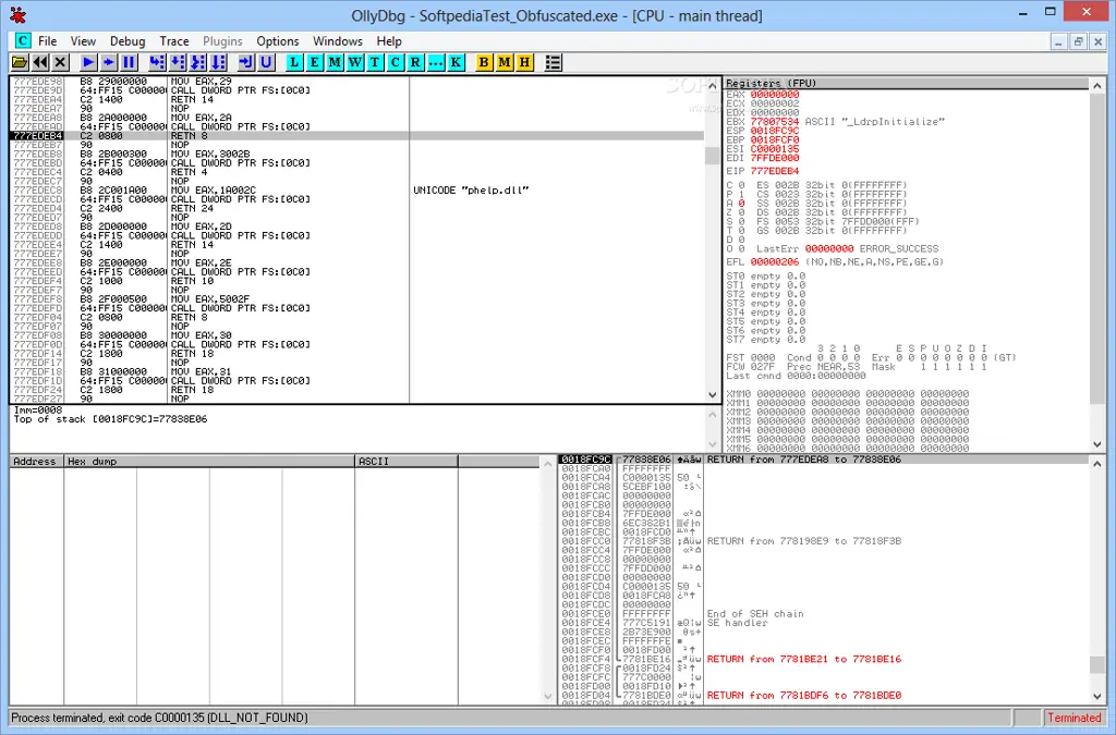 Ilustrasi debugging perangkat lunak