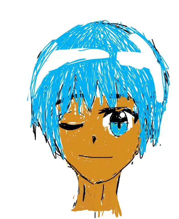 Gambar desain karakter anime yang buruk