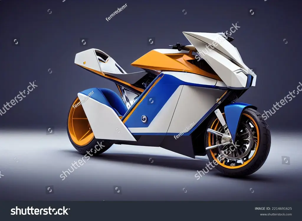 Desain motor futuristik