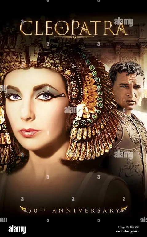 Desain set film Cleopatra