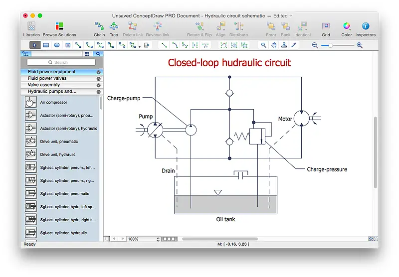 Diagram bagian mesin