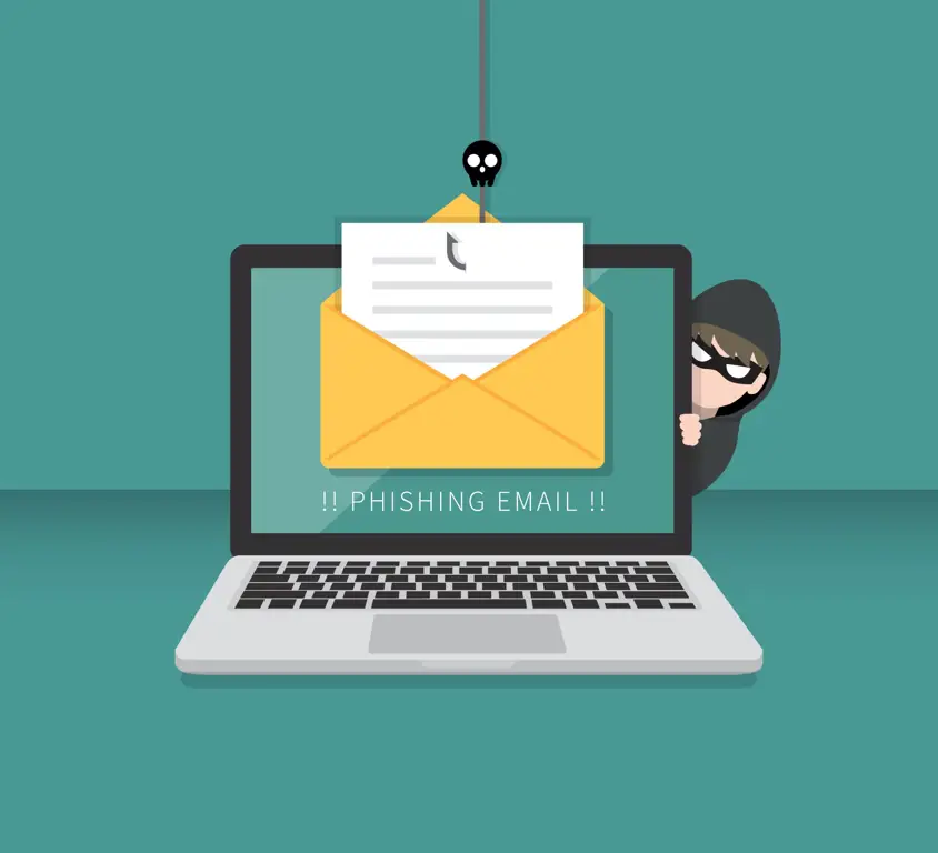 Contoh email penipuan phishing