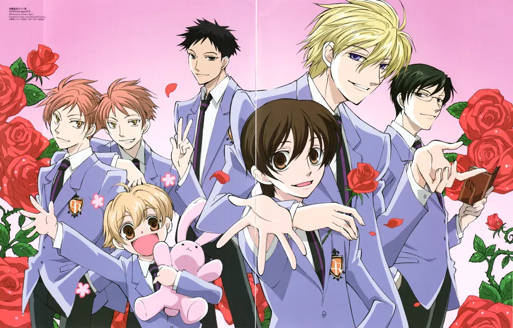 Gambar fanart Ouran High School Host Club