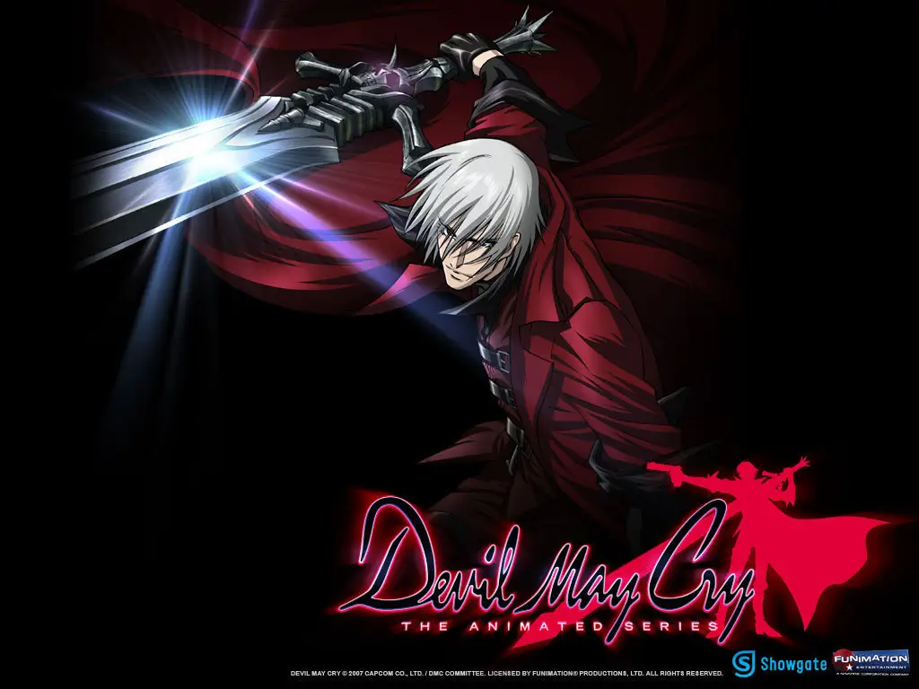 Ilustrasi fanart Devil May Cry dengan gaya anime