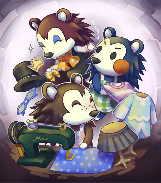 Gambar fanart Animal Crossing