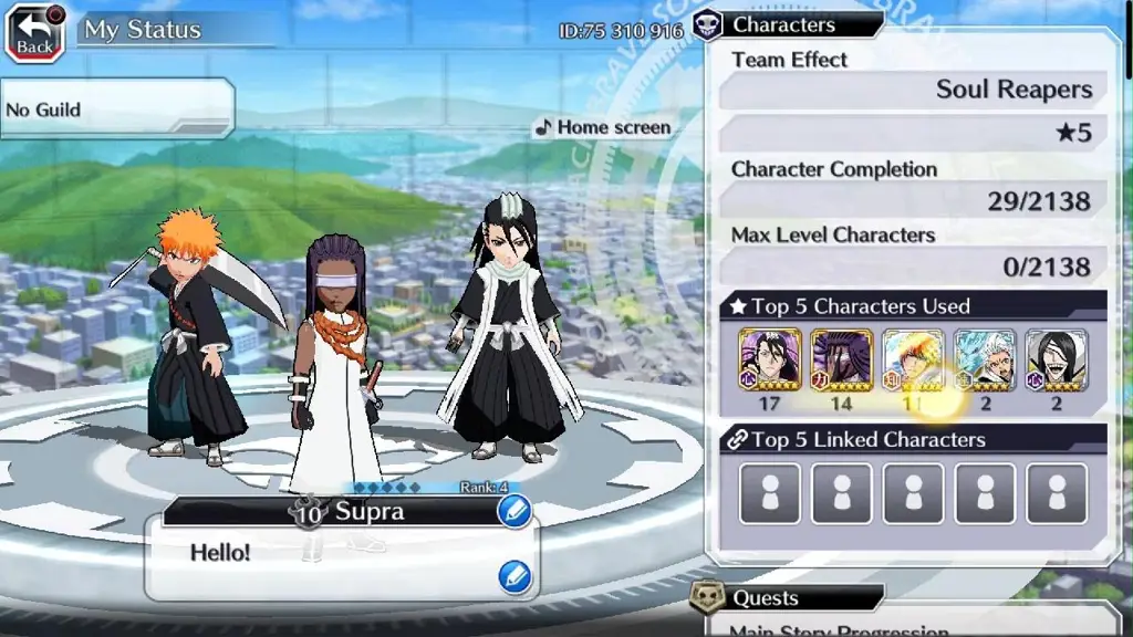 Gambar Gameplay Bleach Brave Souls