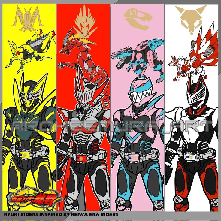 Gaya animasi Kamen Rider