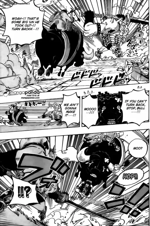 Contoh halaman manga One Piece Chapter 794