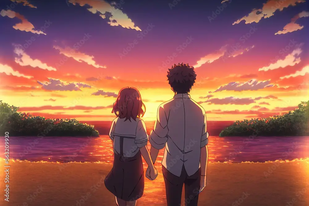 Pasangan anime yang romantis dan lucu