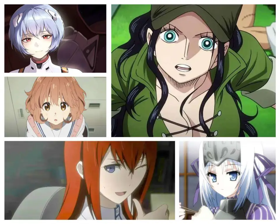 Gambar seorang gadis anime kuudere