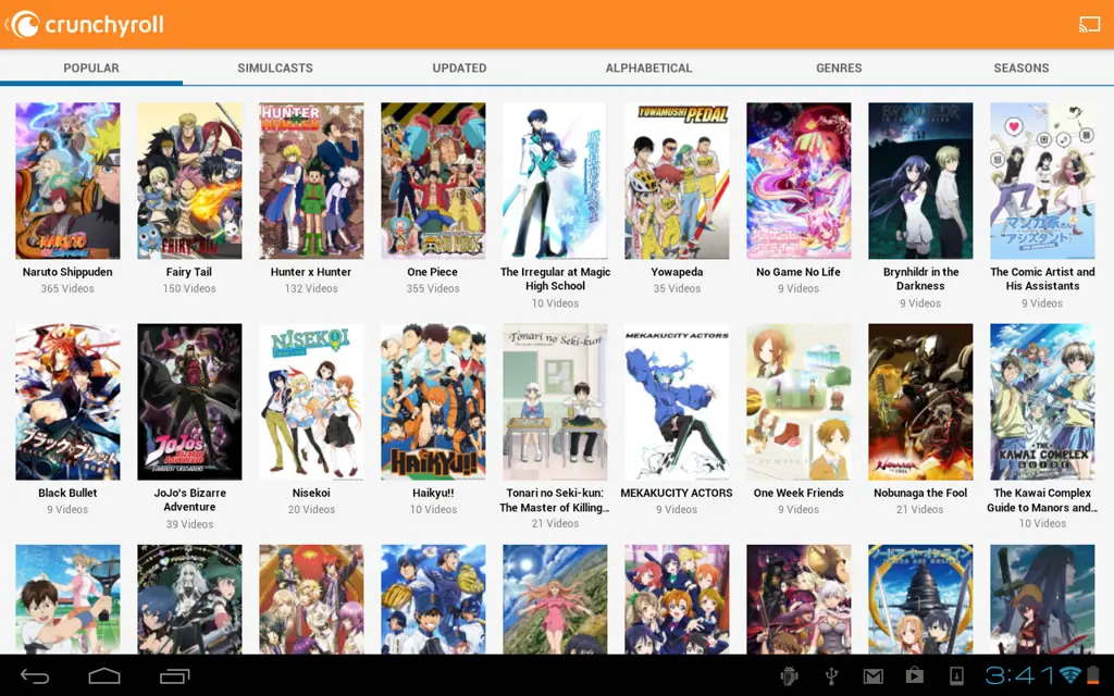 Gambar layanan streaming anime legal