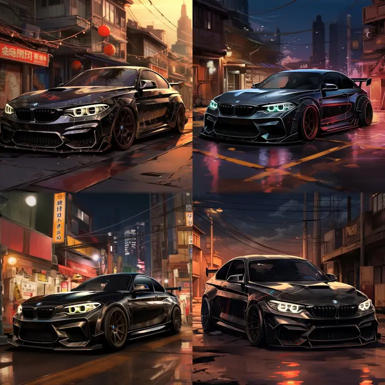 Gambar mobil anime yang dimodifikasi