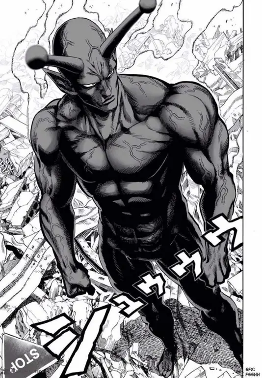 Panel manga One Punch Man