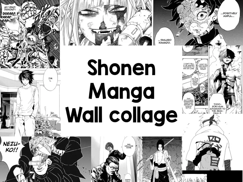 Gambar panel manga shounen