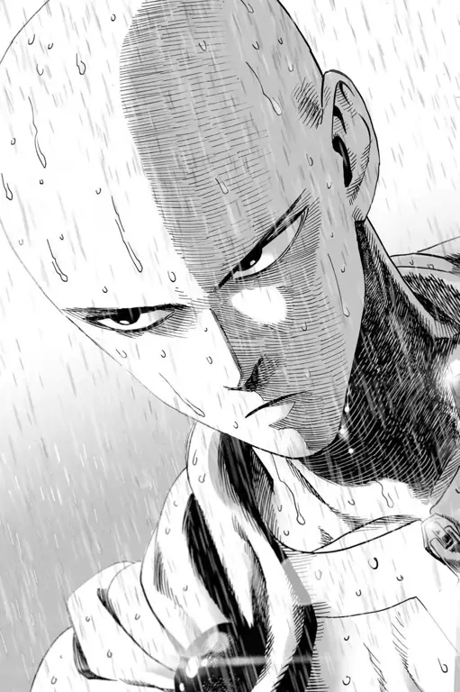 Panel-panel komik One Punch Man