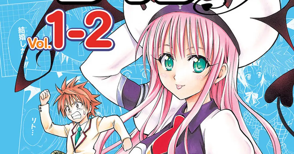 Panel-panel manga Love Ru