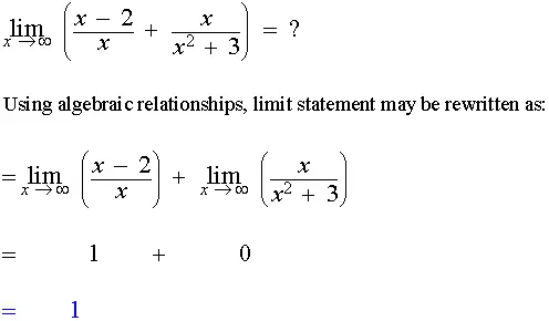 Contoh soal dan penyelesaian limit