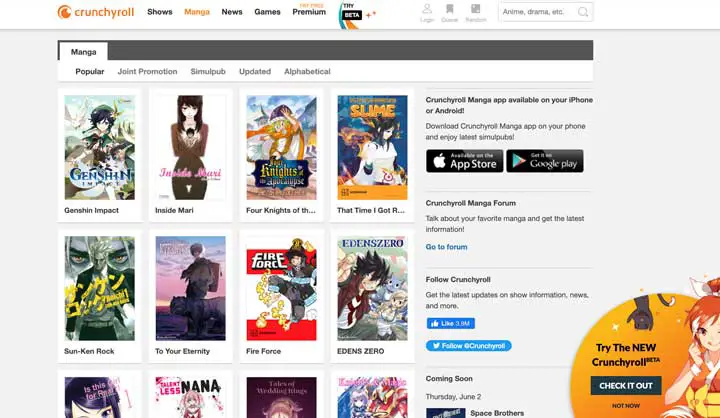 Platform Membaca Manhwa Online