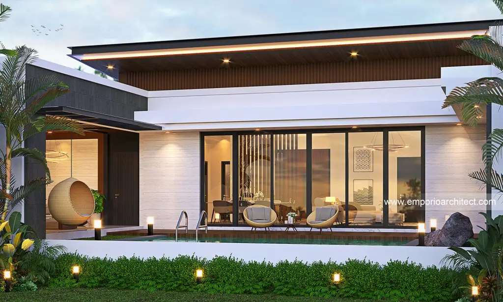 Rumah Kontrakan Minimalis Modern di Bandar Lampung