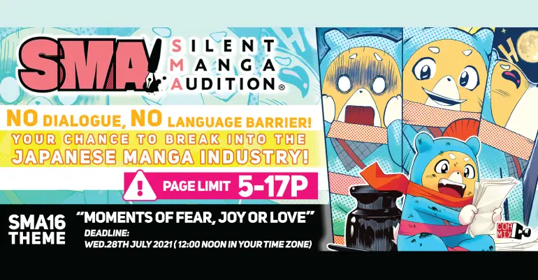 Contoh seni ekspresif dalam Silent Manga Gambar seni ekspresif dari silent manga
