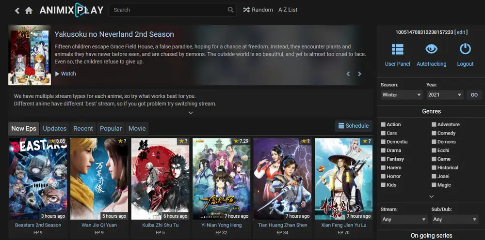 Situs web download anime yang aman