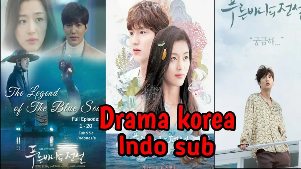 Screenshot situs web penyedia subtitle drama Korea