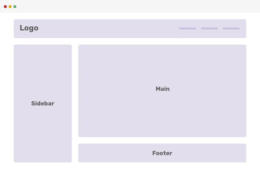 Contoh tata letak CSS Grid