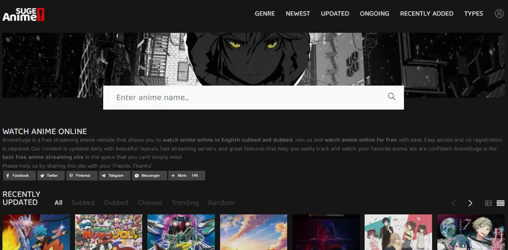 Website download anime yang aman