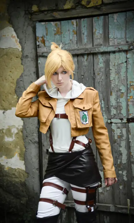 Foto cosplay Attack on Titan