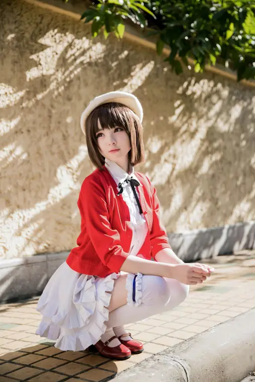 Foto-foto cosplay karakter Saekano