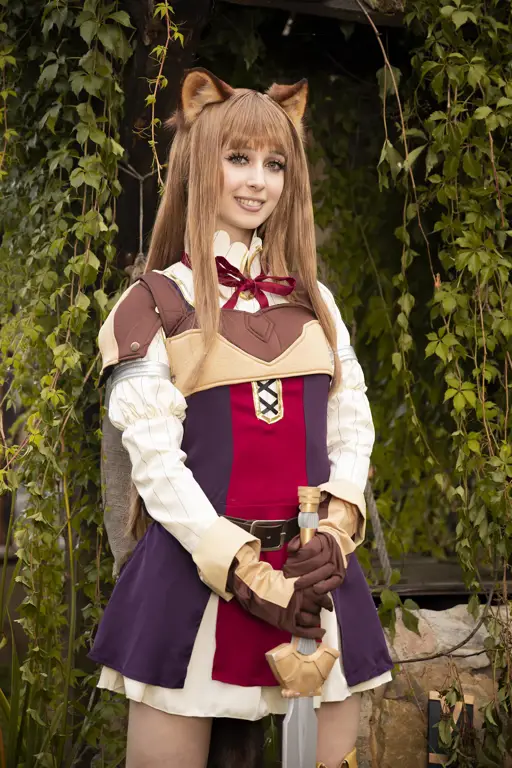 Cosplay Raphtalia dan Filo yang menggemaskan