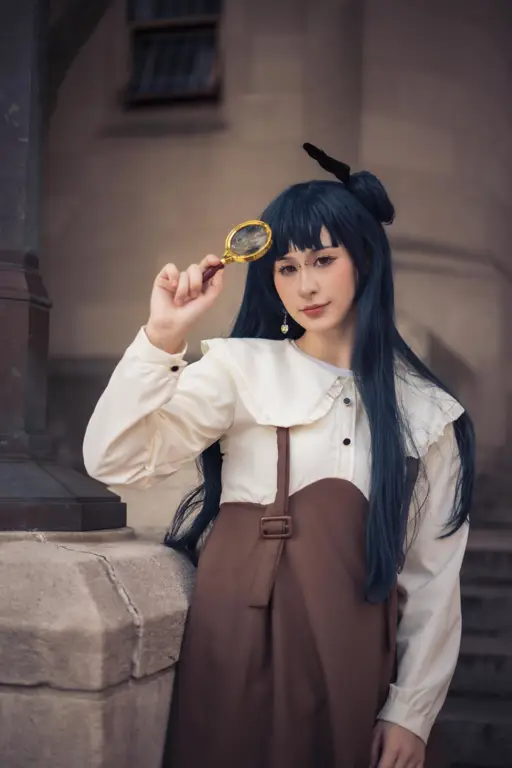 Foto seseorang yang melakukan cosplay sebagai Yohane.