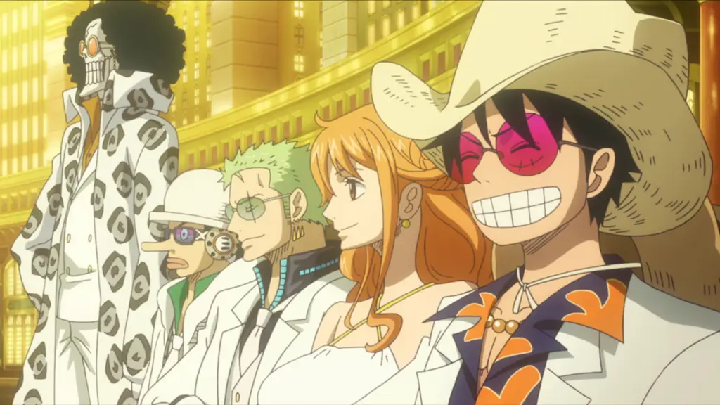 Cuplikan adegan aksi dari One Piece Film: Gold Adegan seru dari One Piece Film: Gold