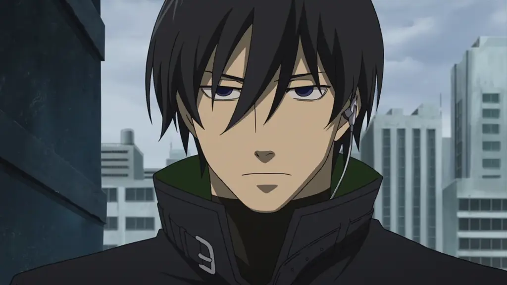 Adegan aksi dalam anime Darker than Black