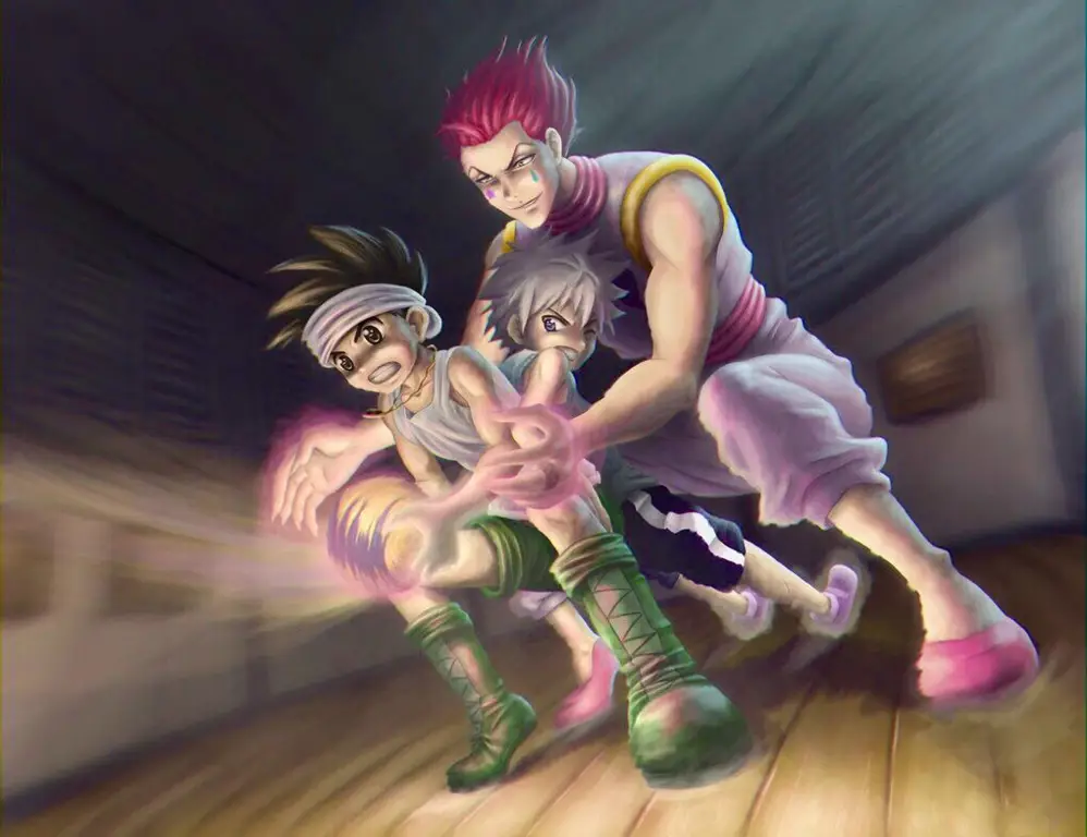 Gambar adegan dari Arc Greed Island Hunter x Hunter